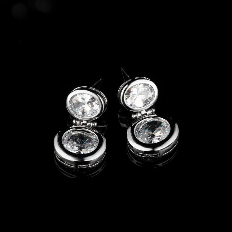 14K Gold Plated Round Ring Earrings