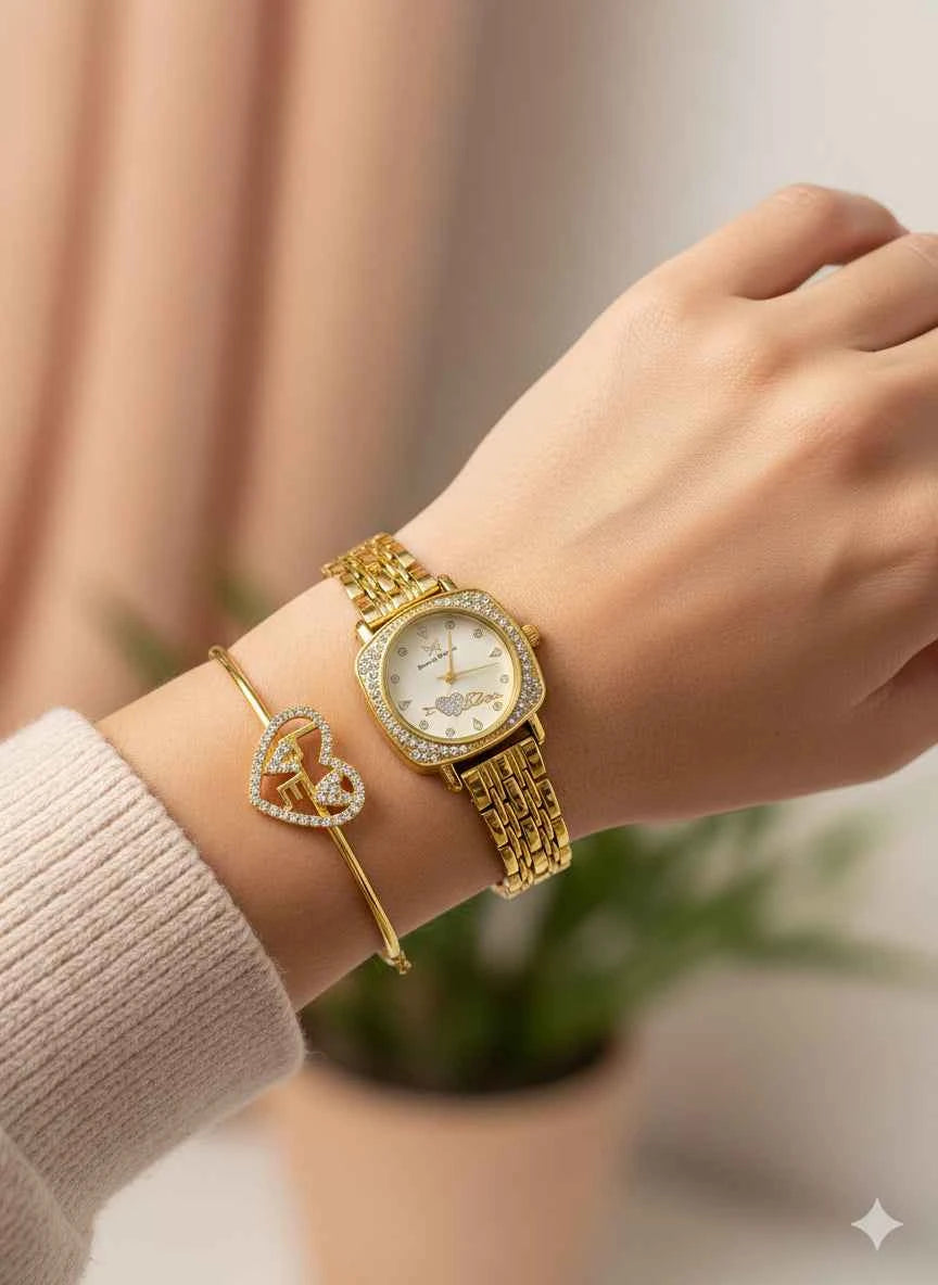 Empress Time With Bracelet Set
